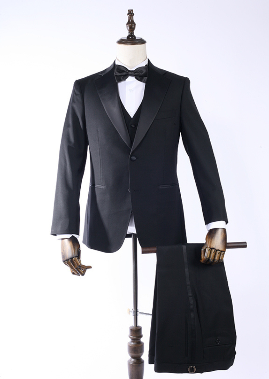 Black 3 Piece Tuxedo