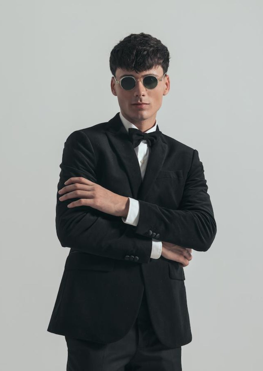 Single Breasted Tuxedo with Pick Lapels