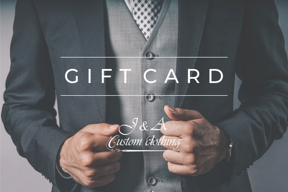 J & A Custom Clothing Gift Card